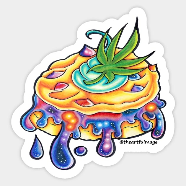 Space Cookie Sticker by Artful Magic Shop